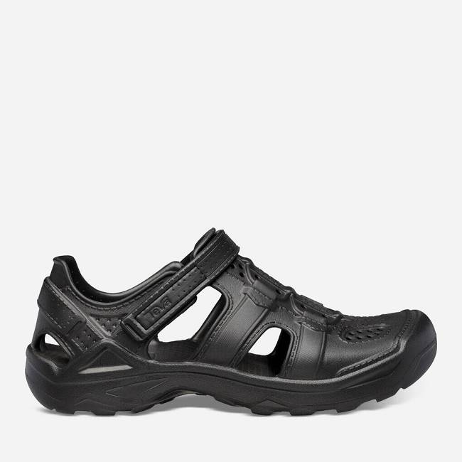 Teva Men's Omnium Drift Sandals 3467-802 Black Sale UK